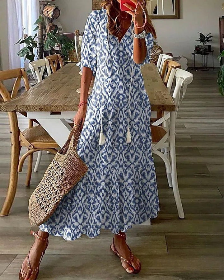 Anita - Effortless Boho Dress with Flattering Fit