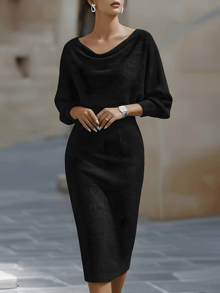 Lyvia - Elegant Everyday Midi Dress