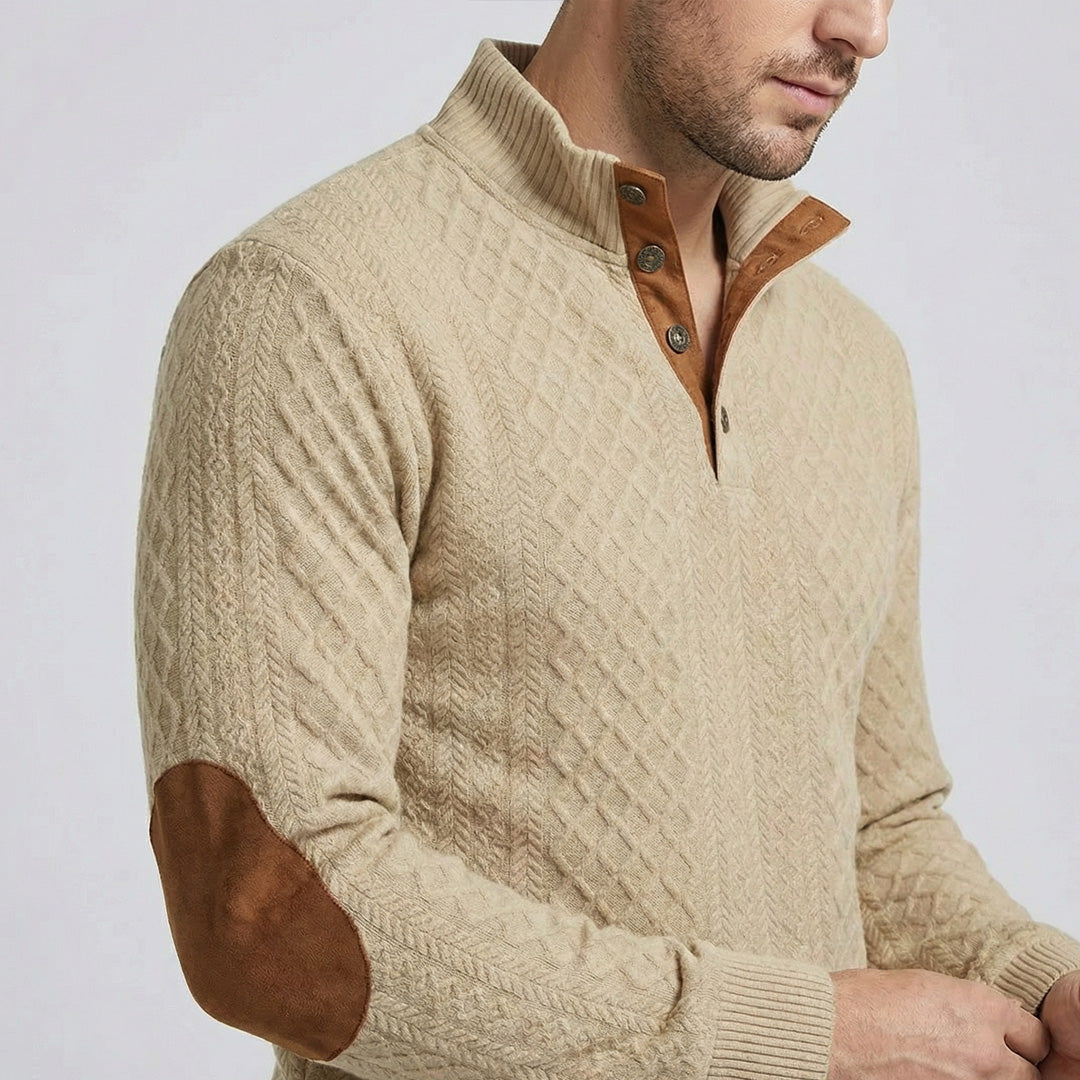 CESARE - High Collar Pullover