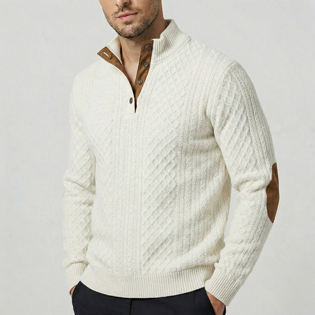 CESARE - High Collar Pullover