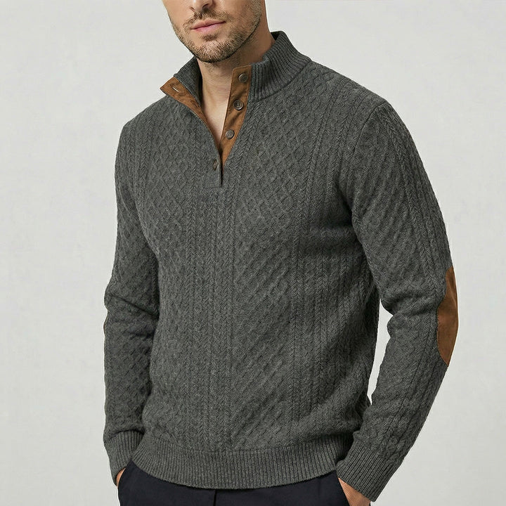 CESARE - High Collar Pullover