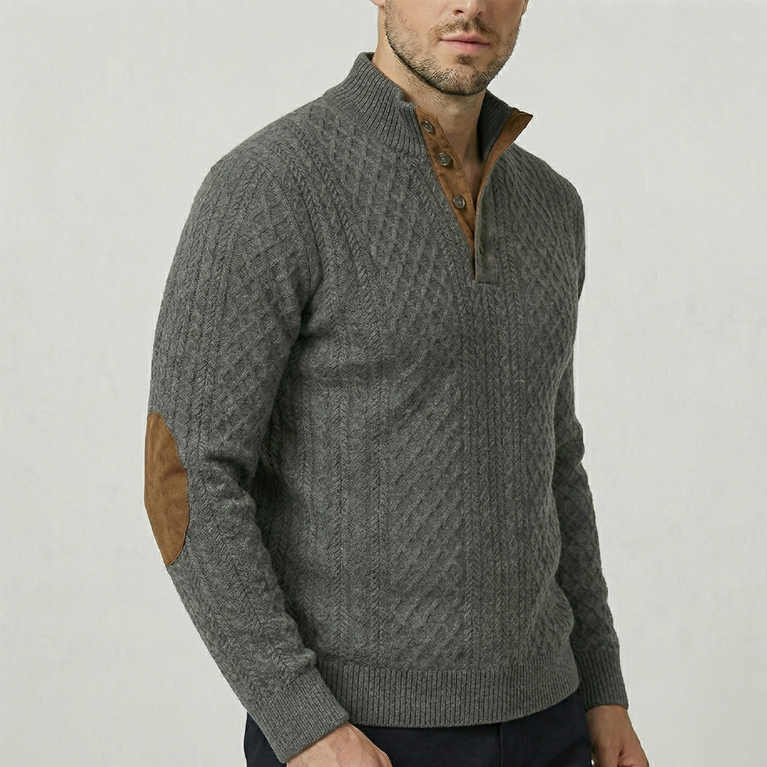 CESARE - High Collar Pullover