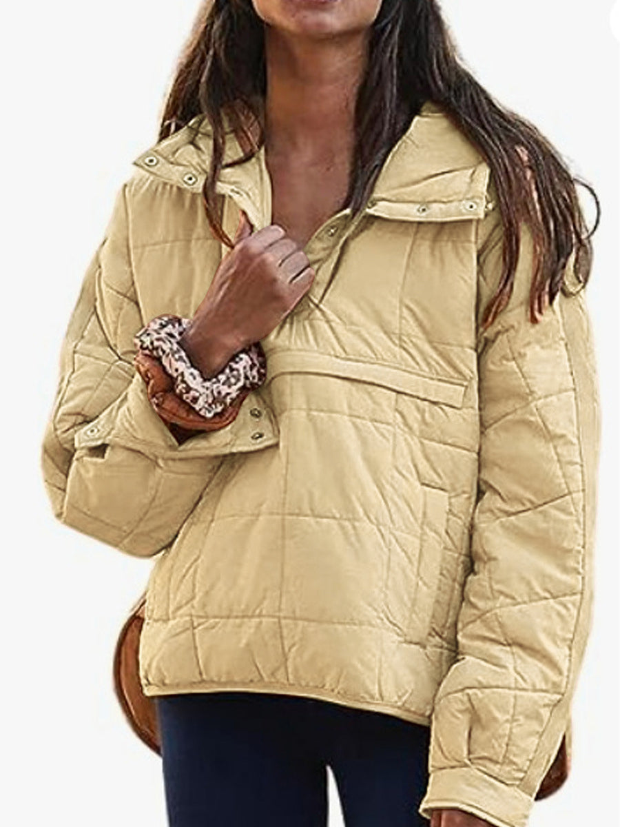 OLIVIA – Oversized Cozy Hooded Jacket
