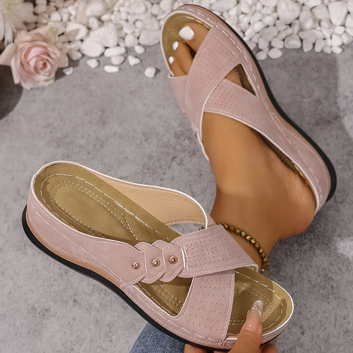 PATRICIA - Elegant Wedge Sandals