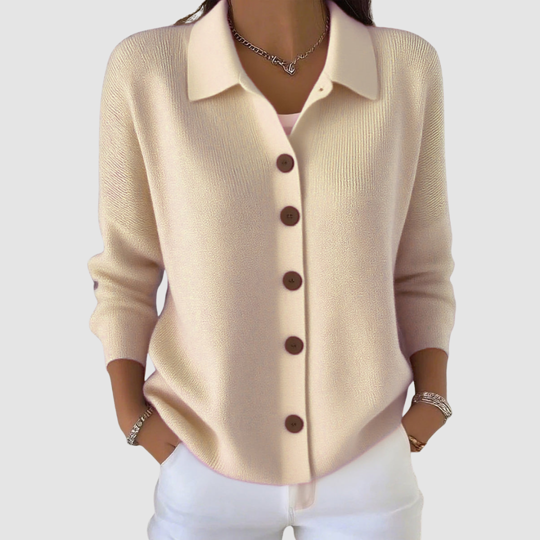 RAFAEL - Button-Up Knit Cardigan