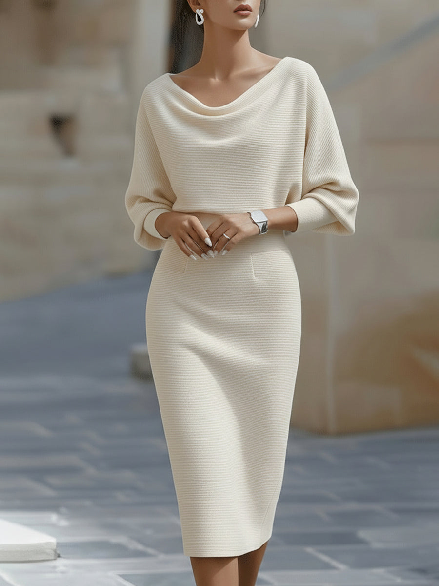 Lyvia - Elegant Everyday Midi Dress