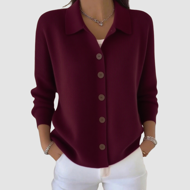 RAFAEL - Button-Up Knit Cardigan
