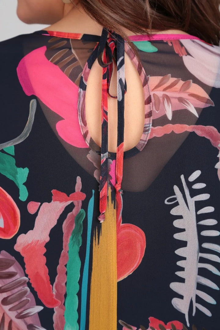 MARIA Elegant Floral Dress