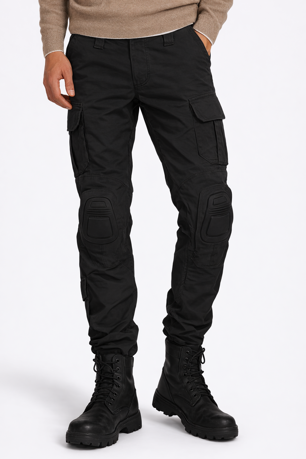 RICO - Cargo pants with integrated knee pads