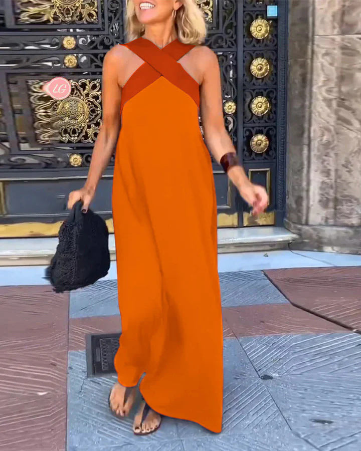 CHLOE - Cross Front Dress