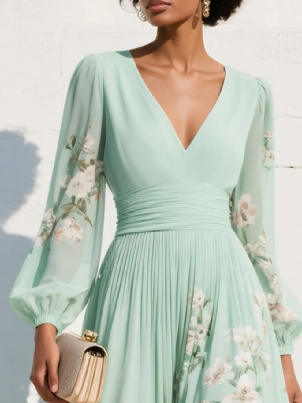 LIZE - Floral Midi Dress
