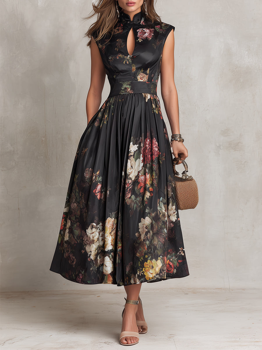 becky midi dress Becky Bandage Midi Dress - Black