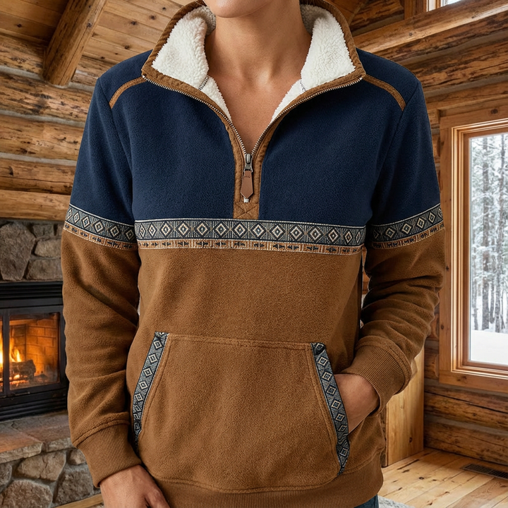 MARGOT – Comfy Half-Zip Essential