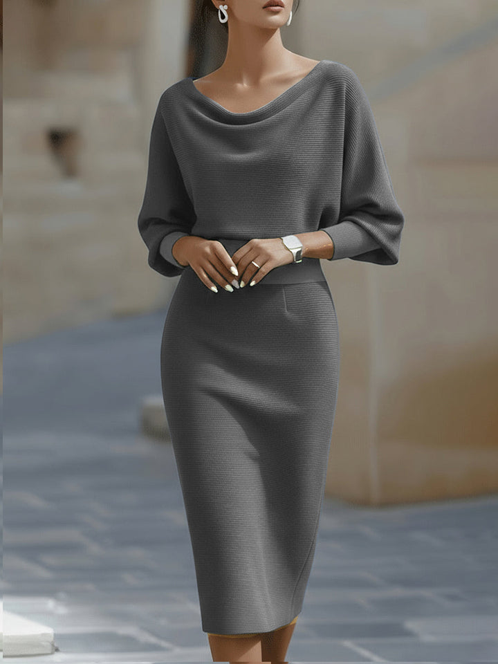 Lyvia - Elegant Everyday Midi Dress