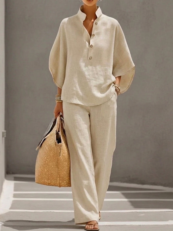 Ariel - Elegant Batwing Sleeve set