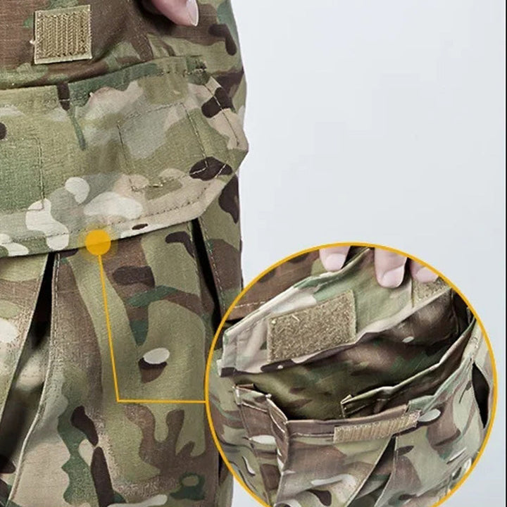 RICO - Cargo pants with integrated knee pads