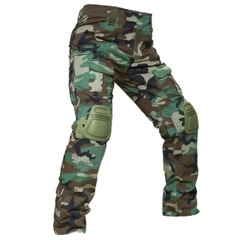 RICO - Cargo pants with integrated knee pads